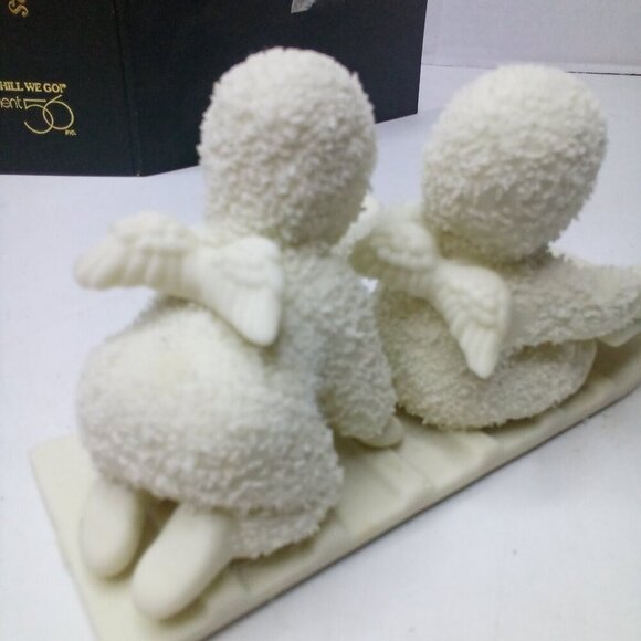 Department 56 Winter Tales Snowbabies Down The Hill We Go Figurine Christmas - Picture 10 of 13